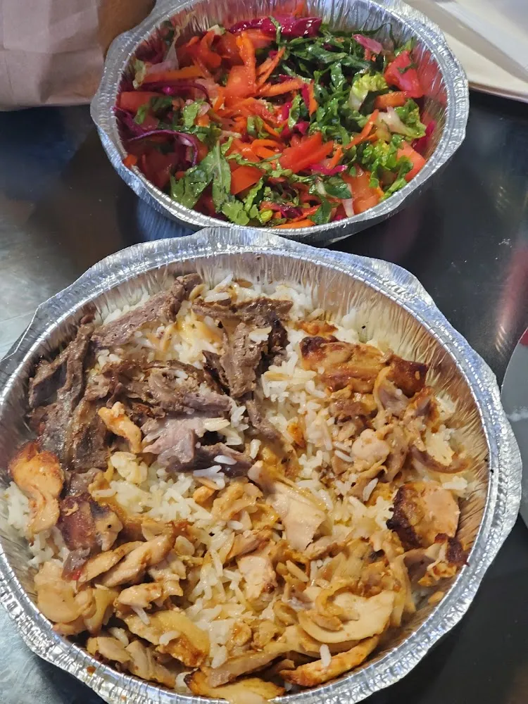 Beef Chicken over Rice