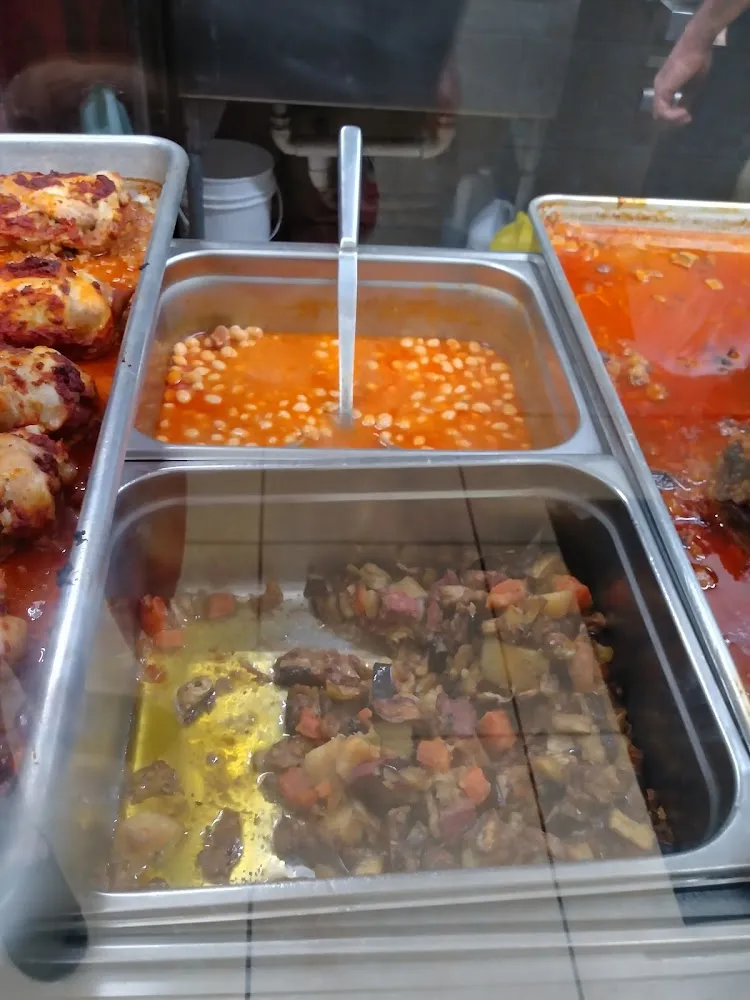 Kuru Fasulye and Eggplant